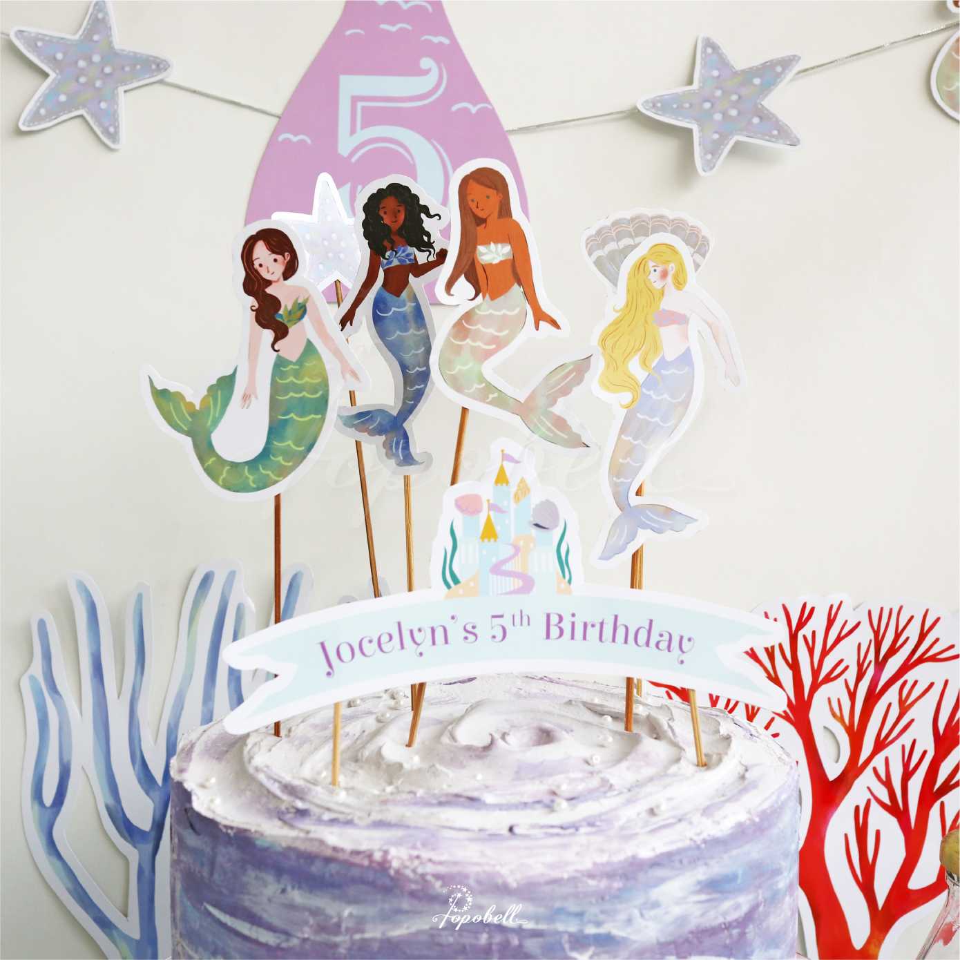 The Little Mermaid 2023 Edible Cake Toppers – Ediblecakeimage