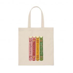 Jane Austen's Books - Canvas Tote Bag