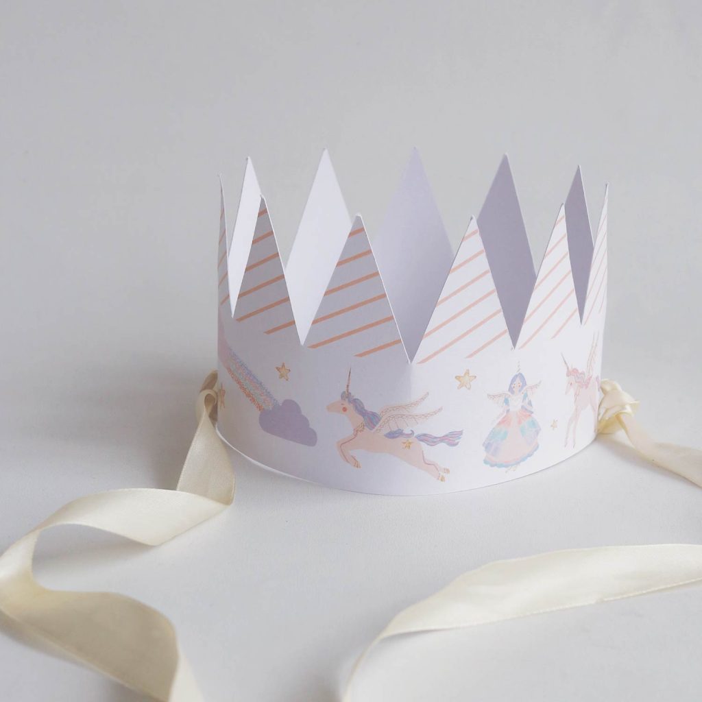 Popobell Studio | Unicorn Princess Crown Printable