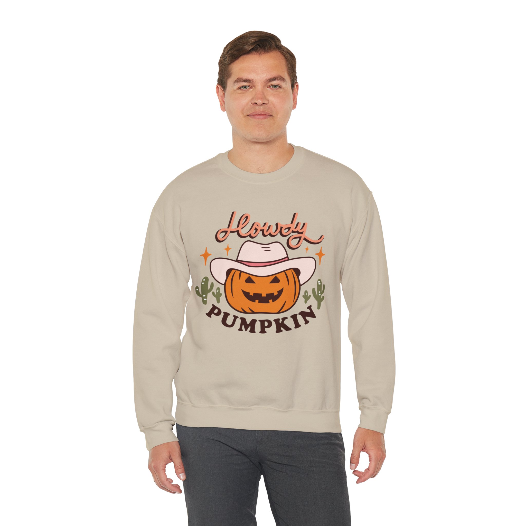 Howdy Pumpkin Crewneck Sweatshirt - Image 6