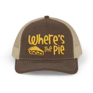 Where's The Pie Snapback Trucker Cap