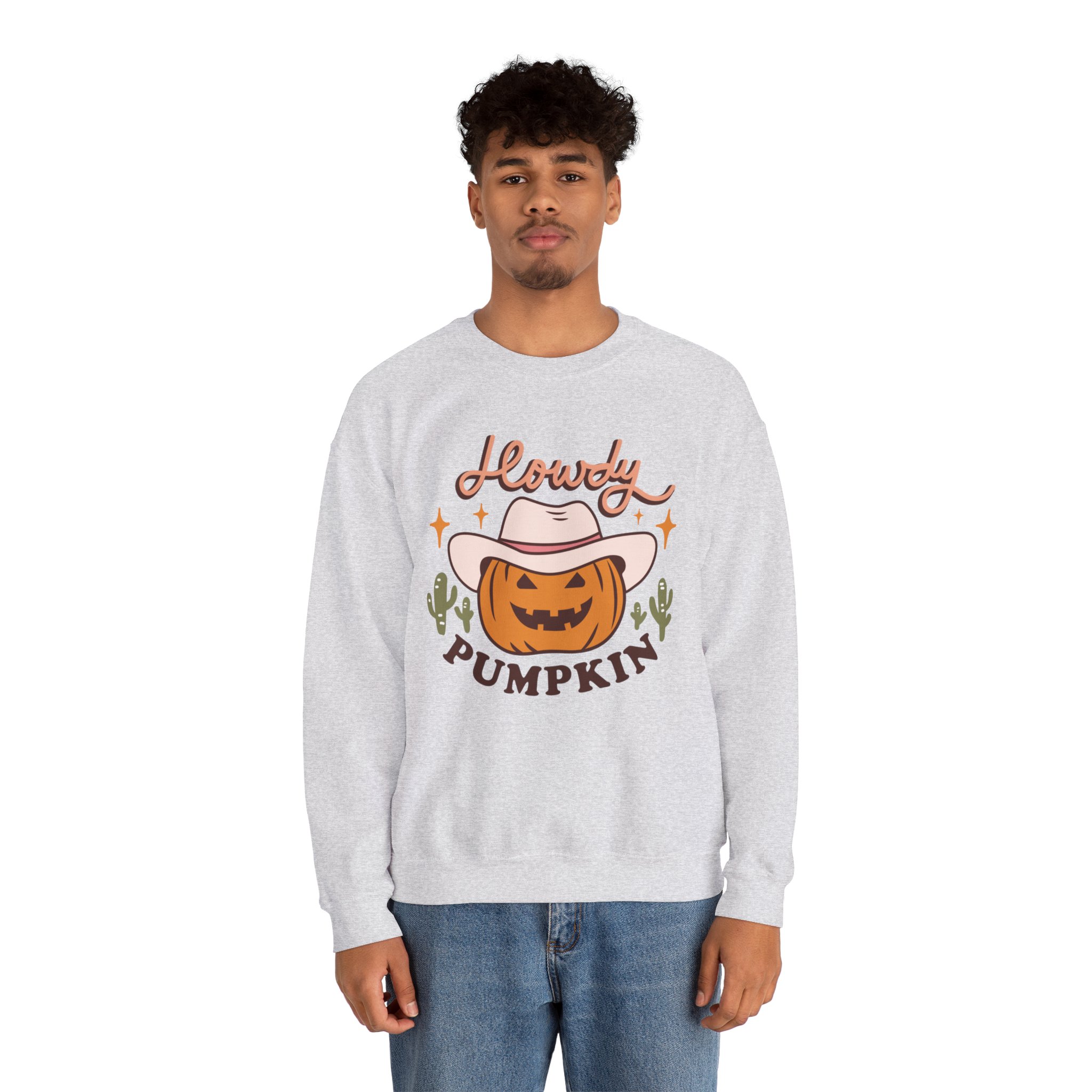 Howdy Pumpkin Crewneck Sweatshirt - Image 27
