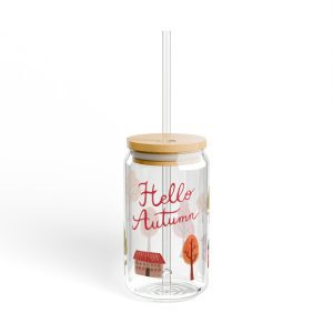 Hello Autumn Sipper Glass