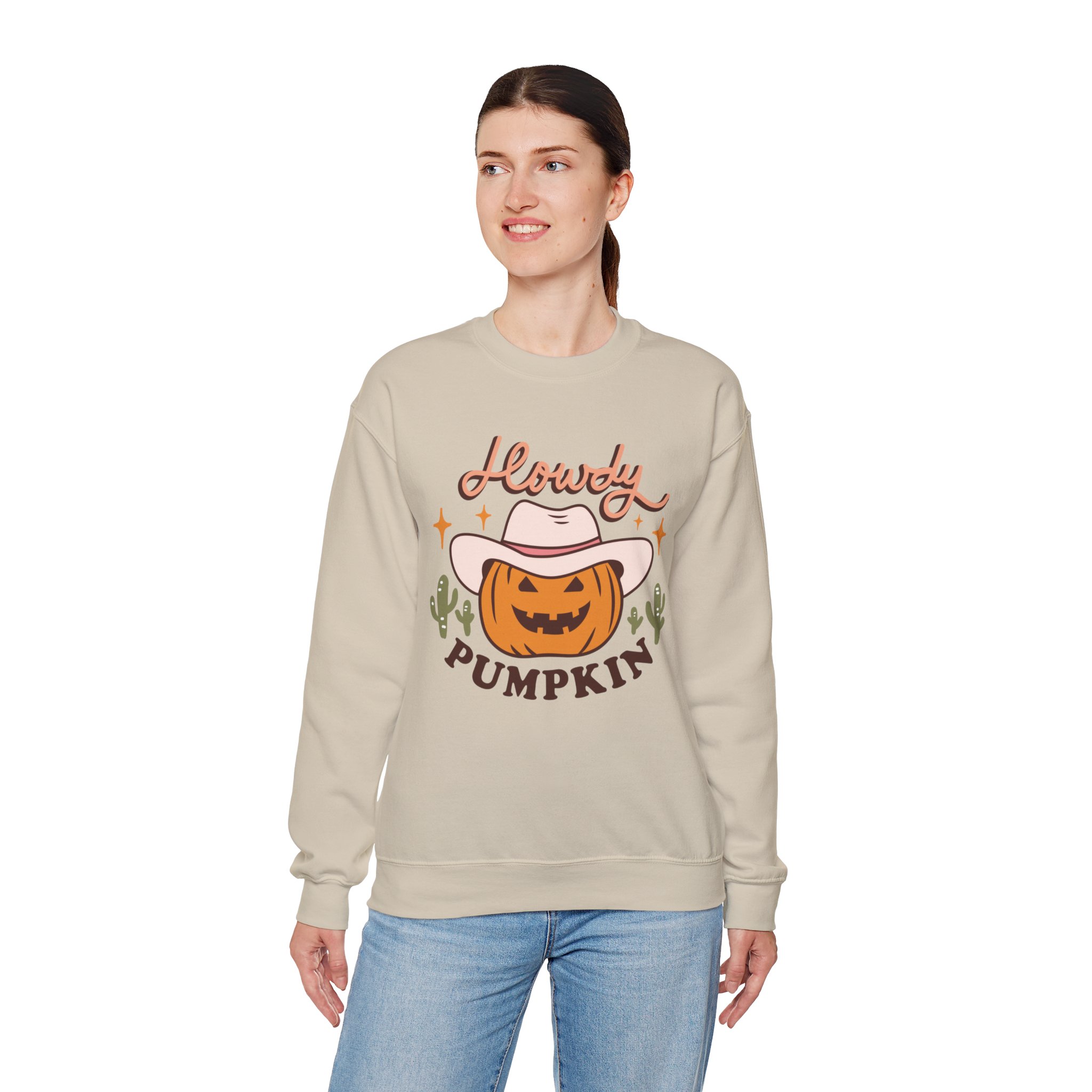 Howdy Pumpkin Crewneck Sweatshirt - Image 8