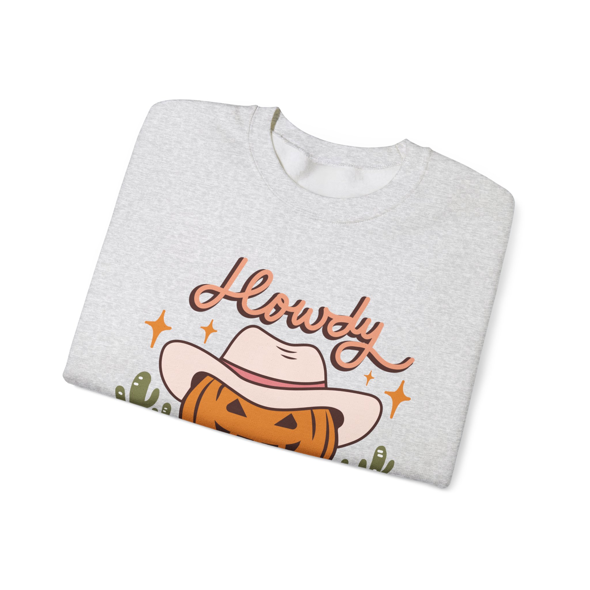 Howdy Pumpkin Crewneck Sweatshirt - Image 25