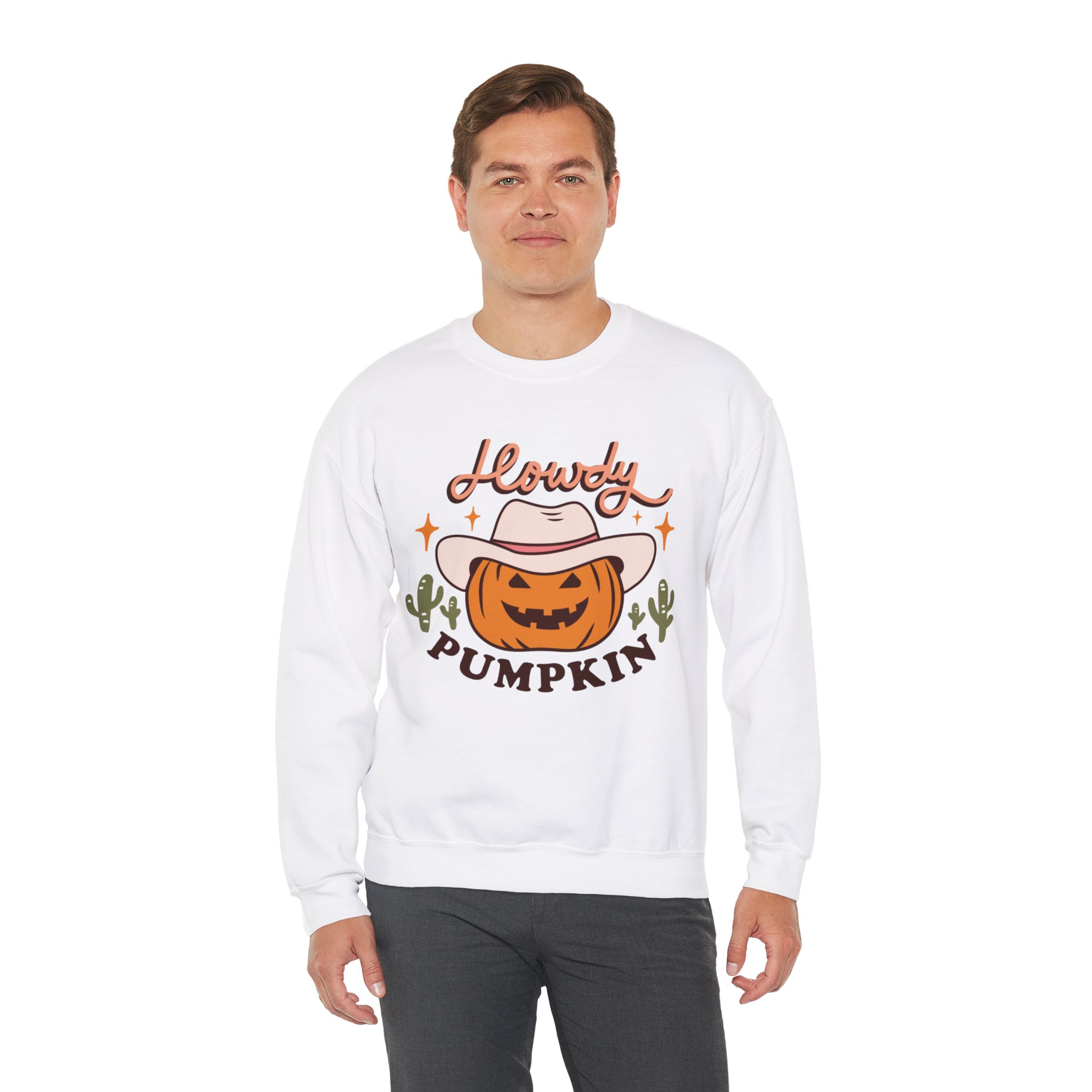 Howdy Pumpkin Crewneck Sweatshirt - Image 17