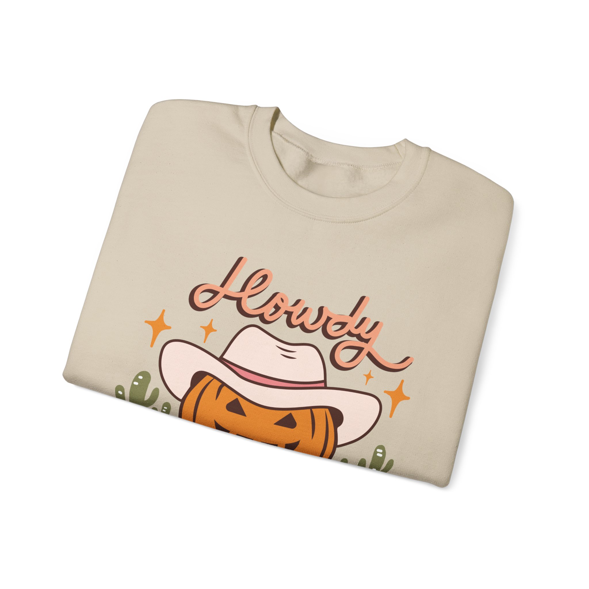 Howdy Pumpkin Crewneck Sweatshirt - Image 4