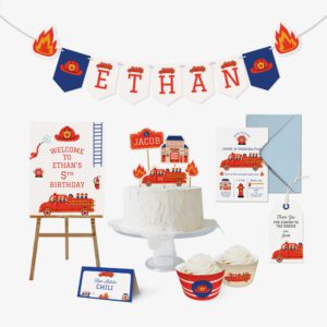 Firefighter Party Kit Printable