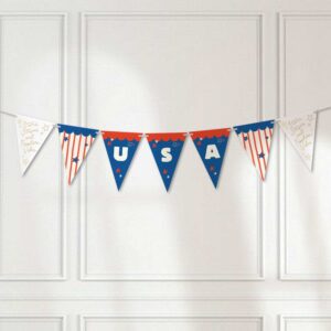USA 4th of July Bunting Printable