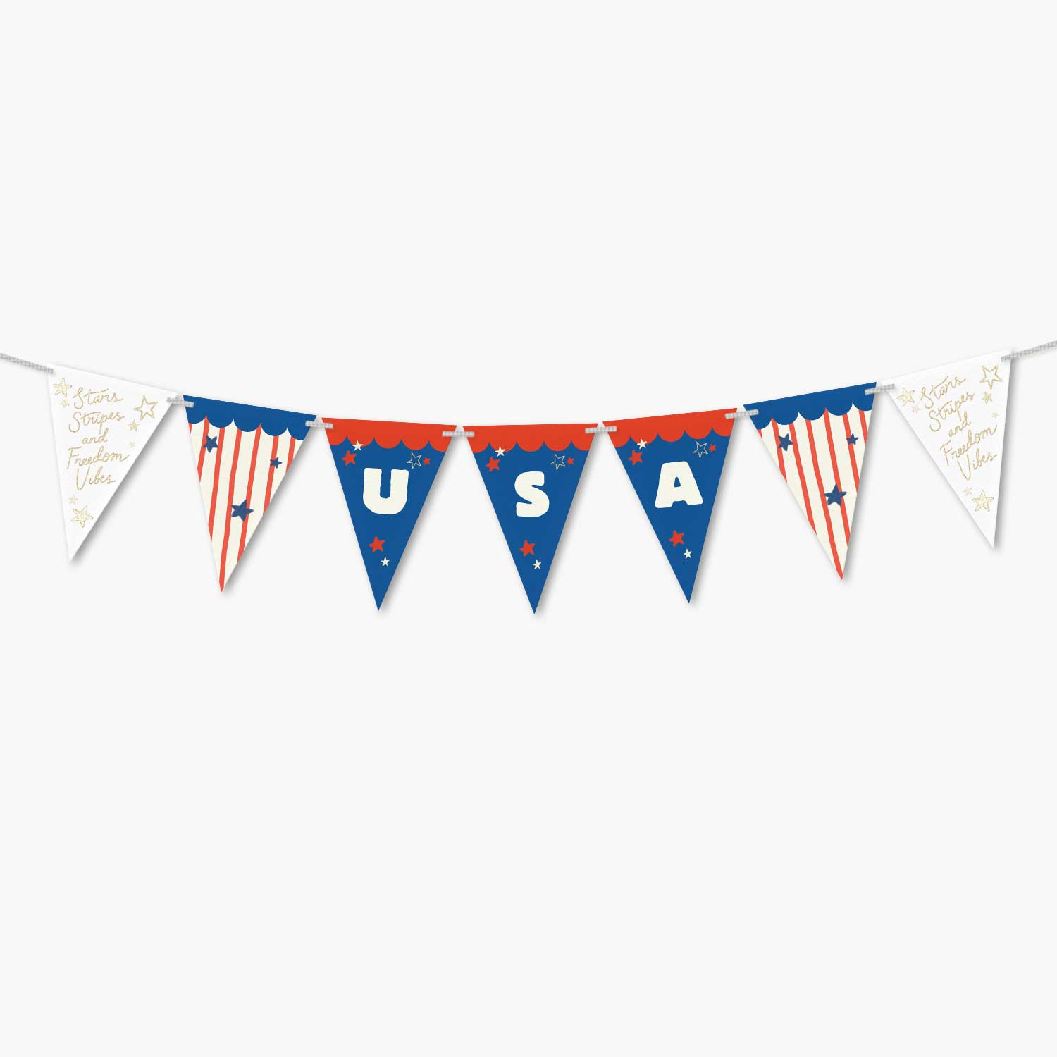 USA 4th of July Bunting Printable - Image 4