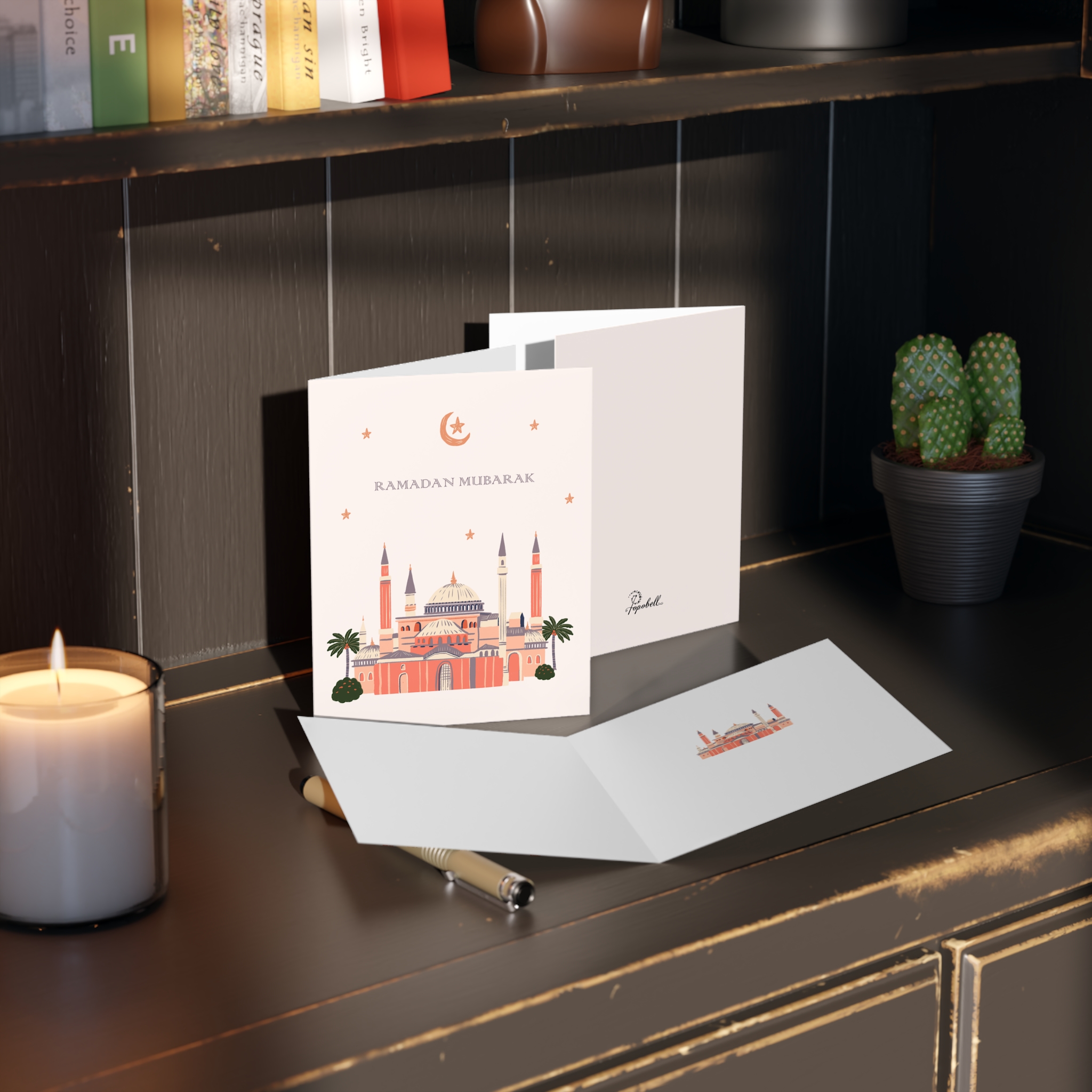 Mosque Greeting Cards | Pack of 8, 16, and 24 - Image 3