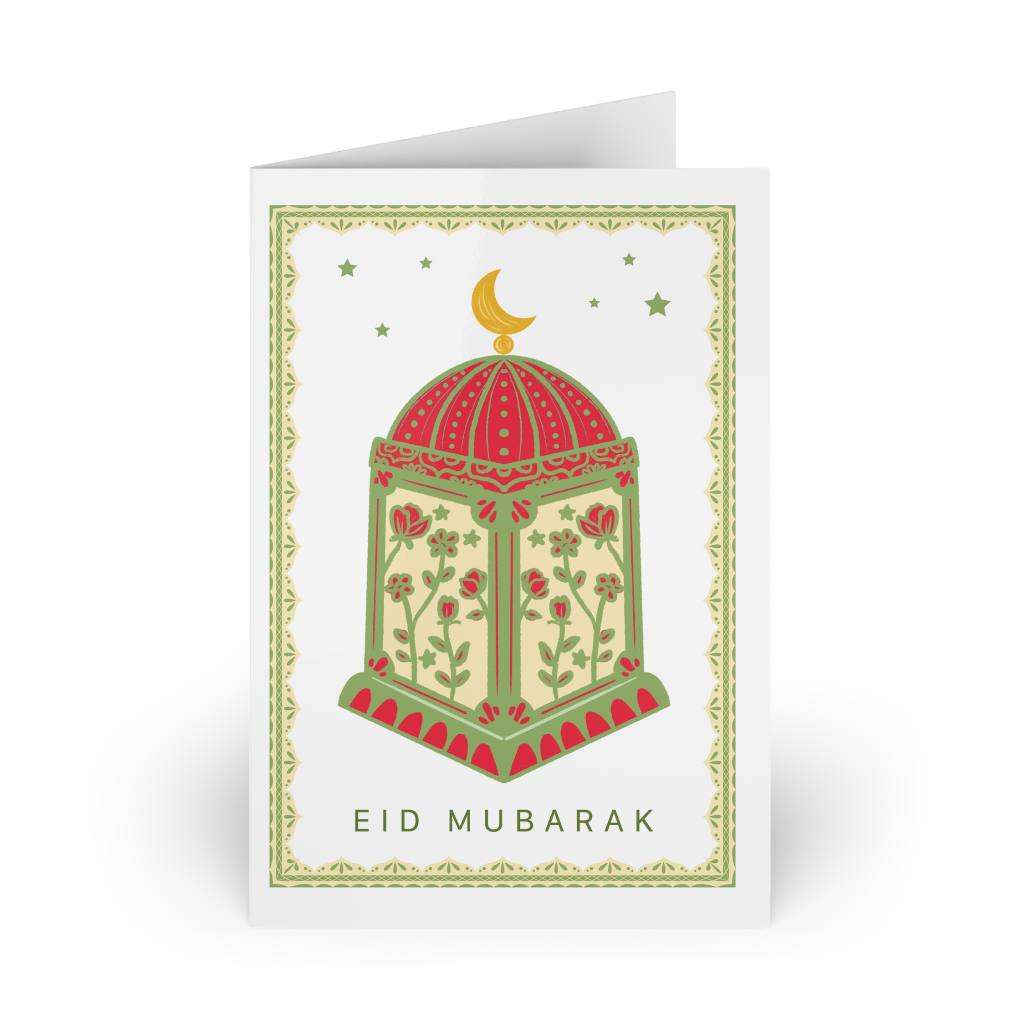 Eid Mubarak Greeting Cards | Lantern