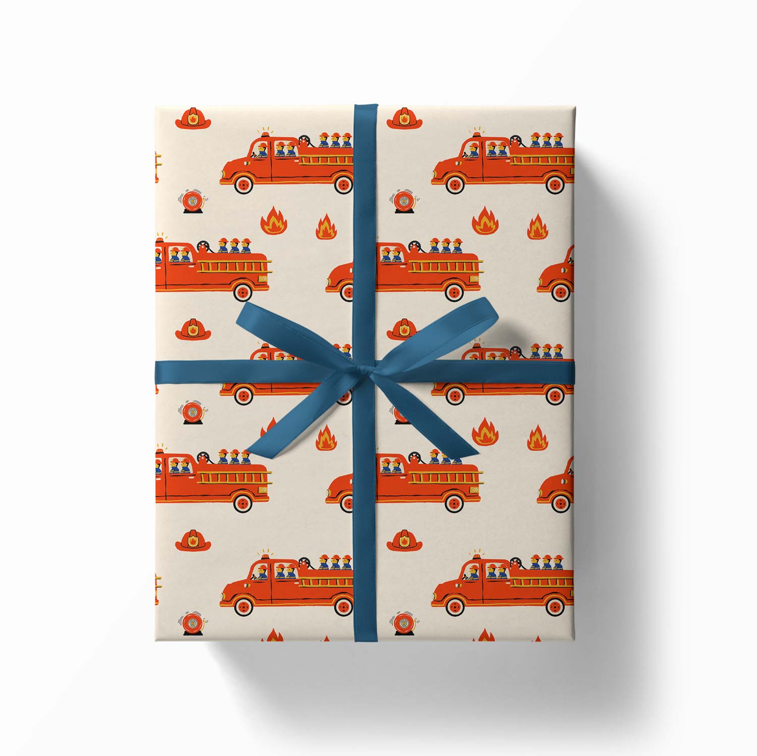 Firetruck Gift Wrap