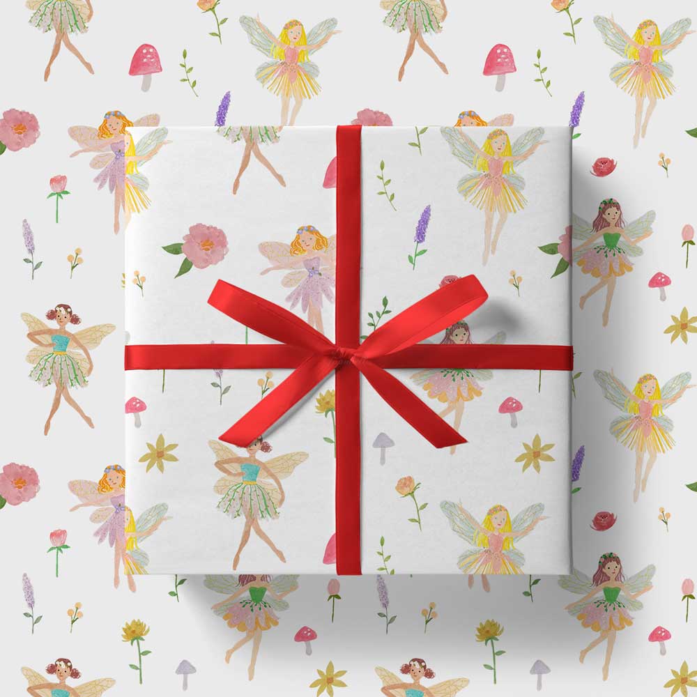 Flower Fairies Wrapping Paper - Image 2