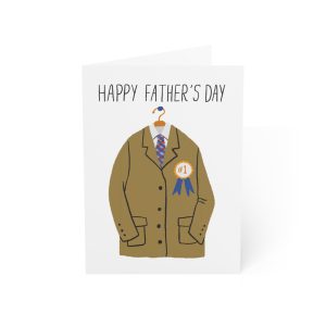 Father's Day Greeting Card | Dad Suit
