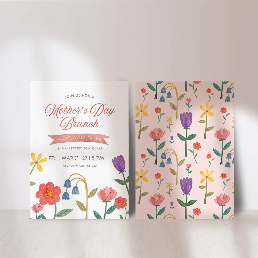 Flower Bloom Invitation Printable | Mother's Day Brunch - Image 4