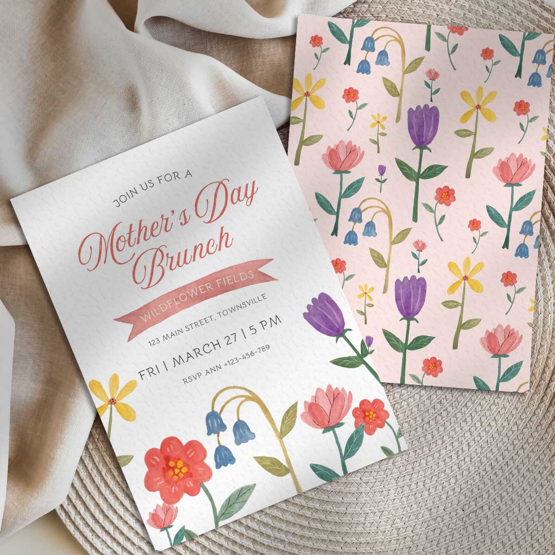 Flower Bloom Invitation Printable | Mother's Day Brunch - Image 5