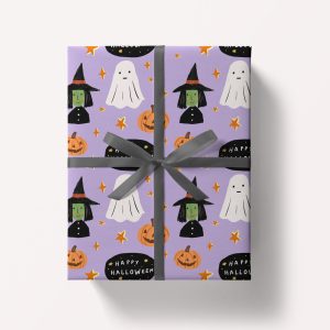 Little Spooks Halloween Wrapping Paper